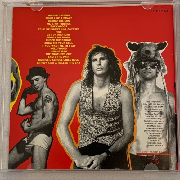 What Hits!? by Red Hot Chili Peppers (CD, 1992) EMI 90s American Rock Band Disk - Picture 3 of 4